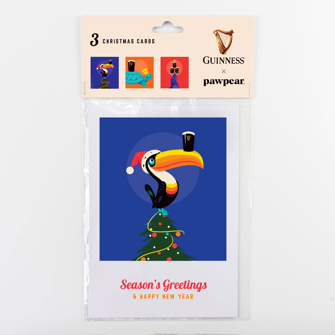 TOUCAN Christmas Card Pack