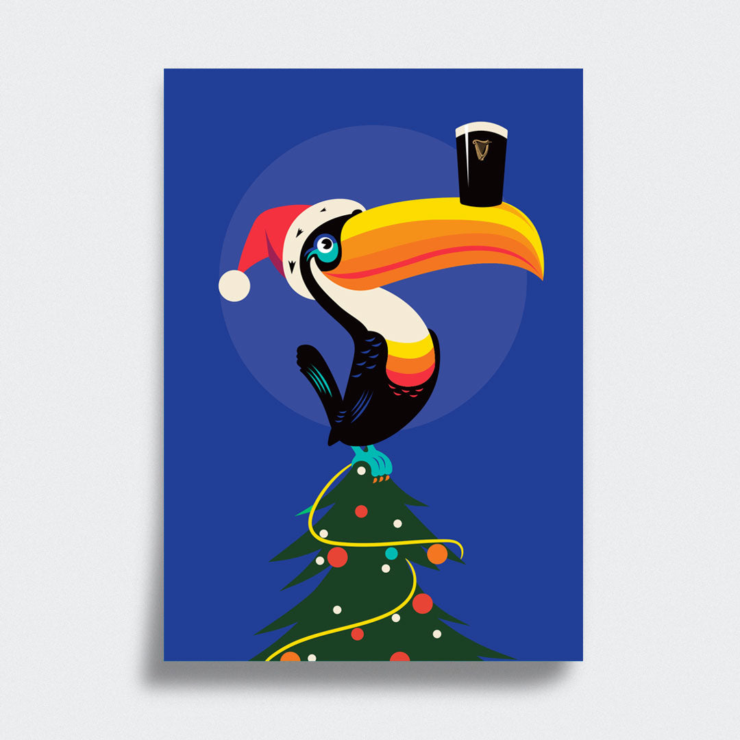 TOUCAN Christmas Print