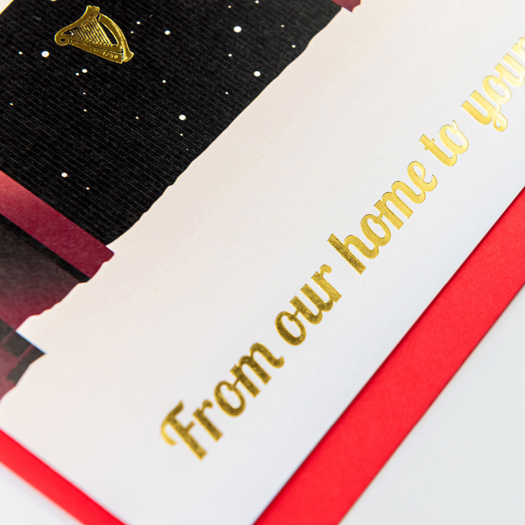 FROM OUR HOME TO YOURS Christmas Card