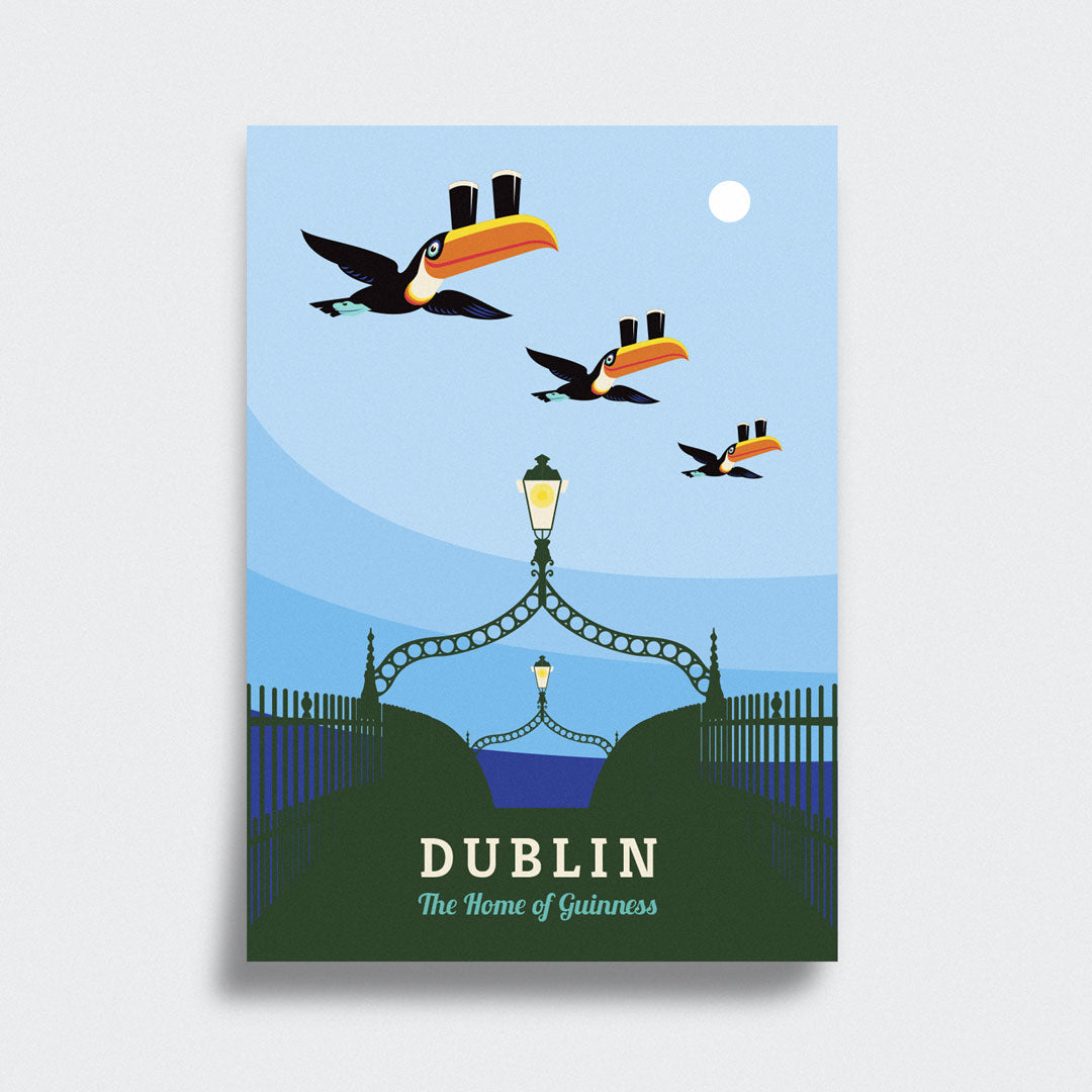 DUBLIN HA'PENNY BRIDGE Print