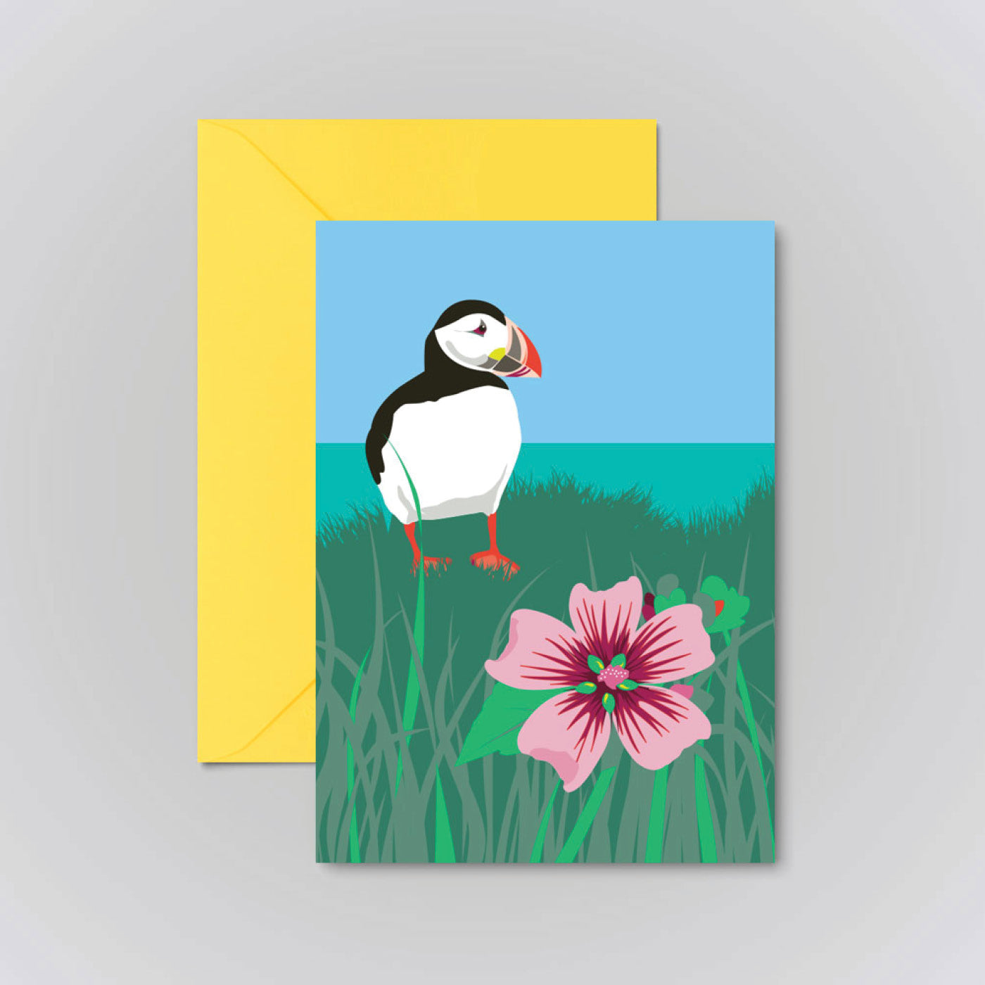 TREE-MALLOW & PUFFIN